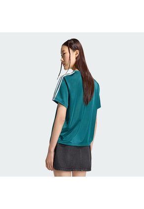 Camiseta Verde Adidas Firebird Mujer