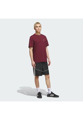Camiseta Skate Vinotinta Adidas 4.0 Logo