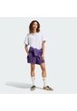 Camiseta Morada Adidas Essentials Boyfriend Mujer de adidas Originals