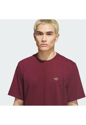 Camiseta Skate Vinotinta Adidas 4.0 Logo