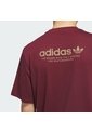 Camiseta Skate Vinotinta Adidas 4.0 Logo de adidas Originals