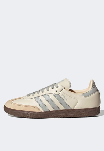 Tenis Lifestyle Beige-Gris-Marrón adidas Originals Samba OG