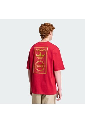Camiseta Vinotinta Adidas Varsity Golden Tongue Hombre