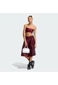 Top Vinotinto Adidas Entubado 3 Rayas Mujer de adidas Originals