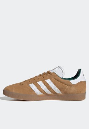 Tenis Lifestyle Ocre-Blanco-Verde adidas Originals Gazelle