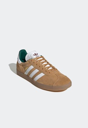 Tenis Lifestyle Ocre-Blanco-Verde adidas Originals Gazelle