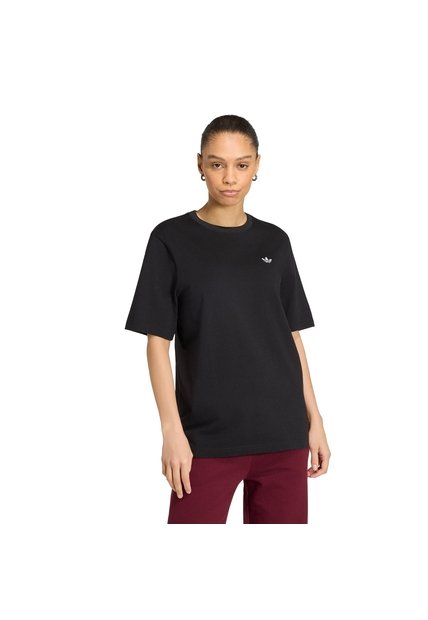 Camiseta Negra Adidas Essentials Mujer