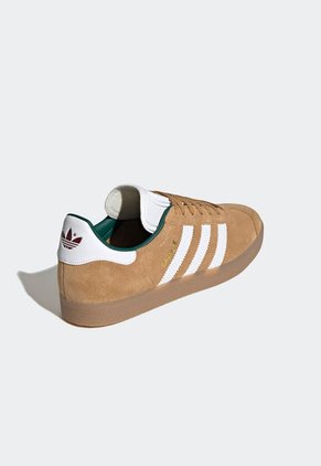 Tenis Lifestyle Ocre-Blanco-Verde adidas Originals Gazelle