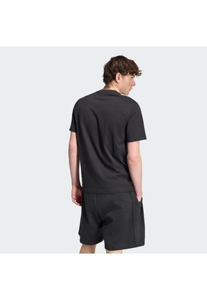 Camiseta Negra Adidas Essentials Trifolio Hombre