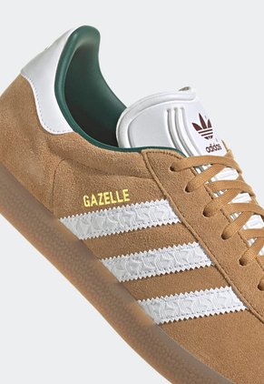 Tenis Lifestyle Ocre-Blanco-Verde adidas Originals Gazelle