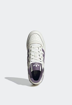Tenis Lifestyle Marfil-Violeta adidas Originals Forum Bold Stripes