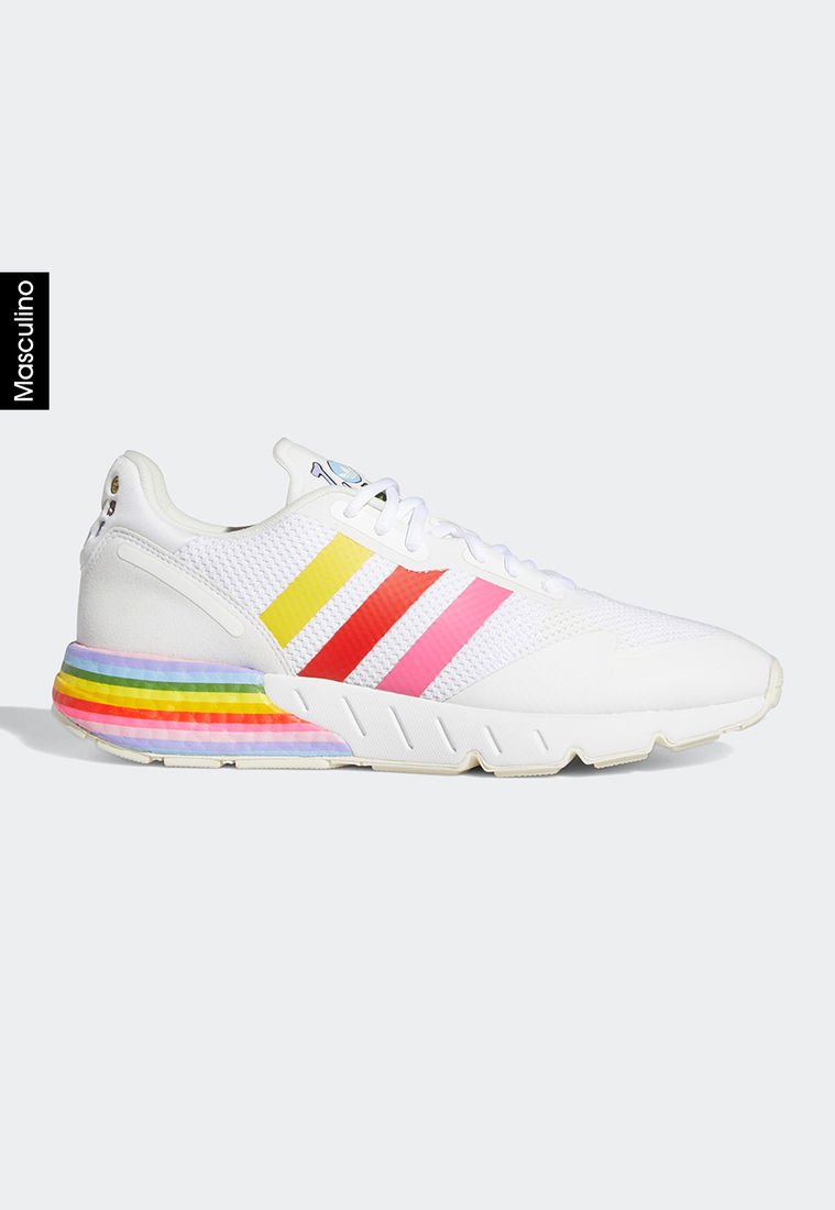 ^_^ Buy tenis pride adidas Discount Tenis Lifestyle Blanco Multicolor