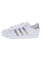 Tenis Lifestyle Blanco adidas  SUPERSTAR W de adidas Originals