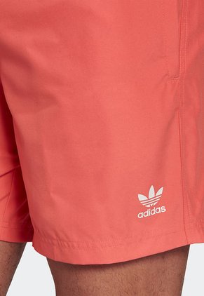 Short Salmón-Blanco adidas Originals Adicolor Essentials Trifolio