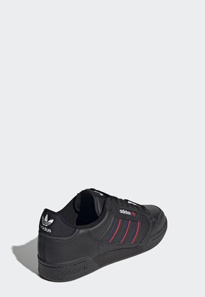 Tenis Lifestyle Negro-Rojo adidas Originals Continental 80 Stripes