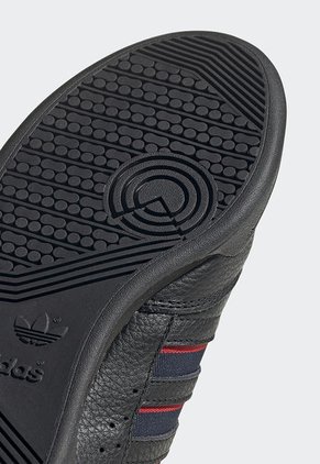 Tenis Lifestyle Negro-Rojo adidas Originals Continental 80 Stripes