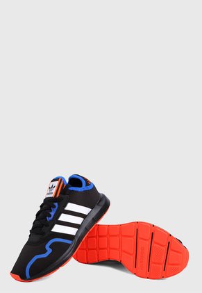 Tenis Lifestyle Negro-Blanco-Azul adidas Originals Swift Run X