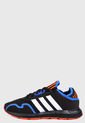Tenis Lifestyle Negro-Blanco-Azul adidas Originals Swift Run X de adidas Originals