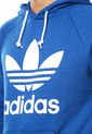 Buzo Azul Rey adidas Trefoil Hoody de adidas Originals