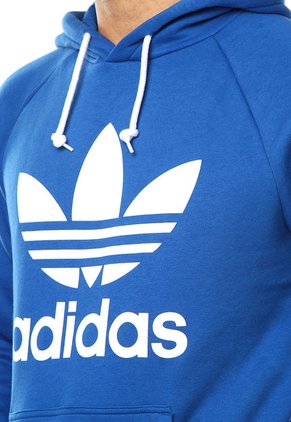 Buzo Azul Rey adidas Trefoil Hoody