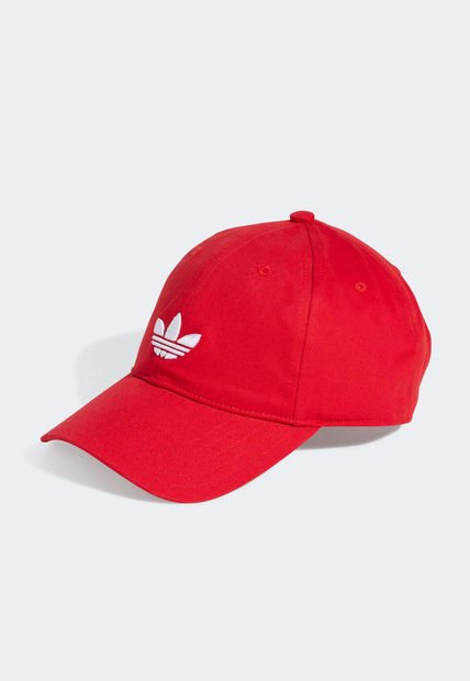 Gorra adidas Originals Adicolor Classic Trifolio Rojo