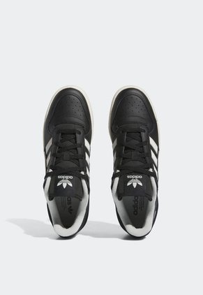 Tenis Lifestyle Negro-Marfil-Gris adidas Originals Forum Low