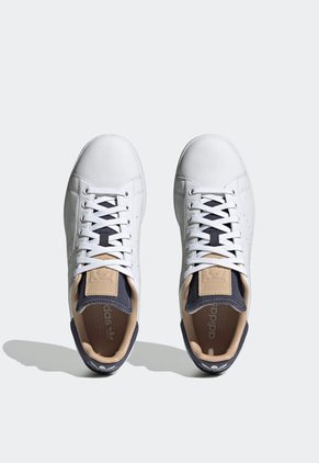 Tenis Lifestyle Blanco-Azul-Beige adidas Originals Stan Smith