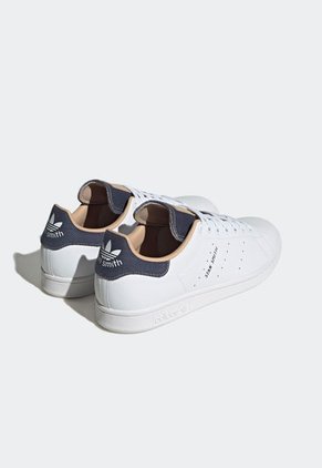 Tenis Lifestyle Blanco-Azul-Beige adidas Originals Stan Smith
