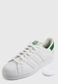 Tenis Lifestyle Blanco-Verde adidas Originals Superstar Bold de adidas Originals