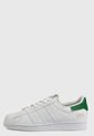Tenis Lifestyle Blanco-Verde adidas Originals Superstar Bold de adidas Originals