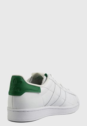 Tenis Lifestyle Blanco-Verde adidas Originals Superstar Bold