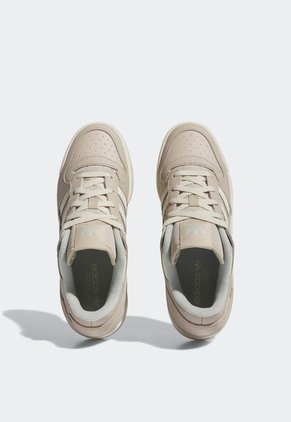 Tenis Lifestyle Beige-Marfil-Gris adidas Originals Forum Low