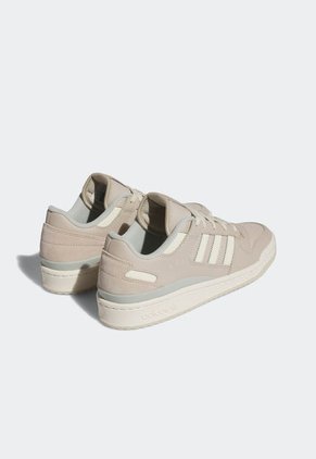 Tenis Lifestyle Beige-Marfil-Gris adidas Originals Forum Low