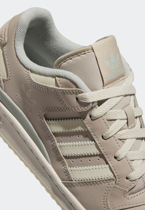 Tenis Lifestyle Beige-Marfil-Gris adidas Originals Forum Low