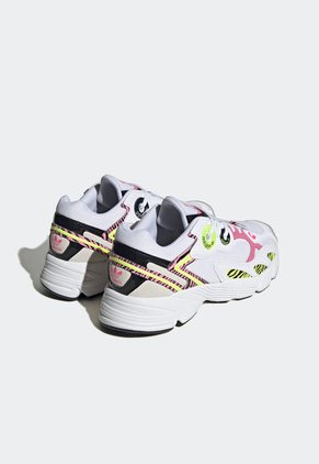 Tenis Lifestyle Blanco-Amarillo Neón-Blanco adidas Originals Astir