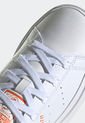 Tenis Lifestyle Blanco-Plateado-Naranja adidas Originals Stan Smith Bonega de adidas Originals