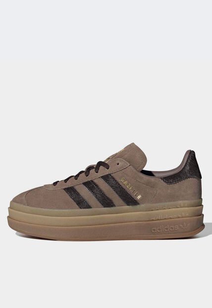 Tenis Lifestyle adidas Originals Gazelle Bold Marrón
