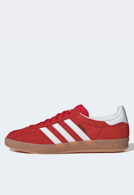 Tenis adidas Originals Gazelle Indoor Rojo