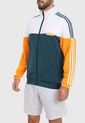 Chaqueta Verde-Naranja-Blanco adidas Originals Firebrid Split de adidas Originals