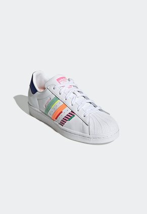 Tenis Lifestyle Blanco-Multicolor adidas Originals Superstar