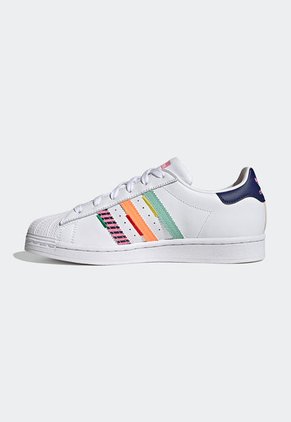 Tenis Lifestyle Blanco-Multicolor adidas Originals Superstar