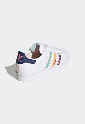 Tenis Lifestyle Blanco-Multicolor adidas Originals Superstar