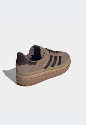 Tenis adidas Originals Gazelle Bold Marrón