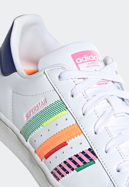 Tenis Lifestyle Blanco Multicolor adidas Originals Superstar Compra Ahora Dafiti Colombia