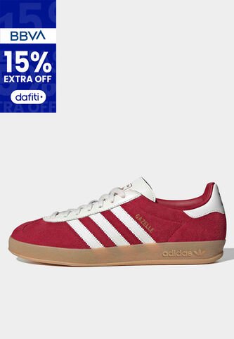 Tenis adidas Originals Gazelle Indoor Rojo adidas Originals