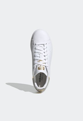 Tenis Lifestyle Blanco-Dorado-Gris adidas Originals Stan Smith