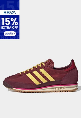 Tenis adidas Originals SL 72 OG Borgoña adidas Originals