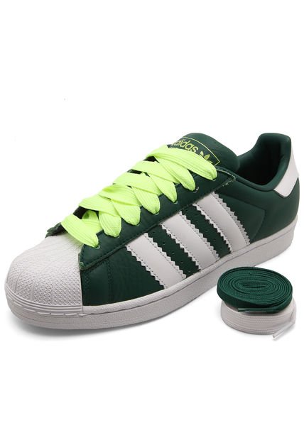 Tenis Verde-Blanco adidas Originals Superstar Compra Ahora