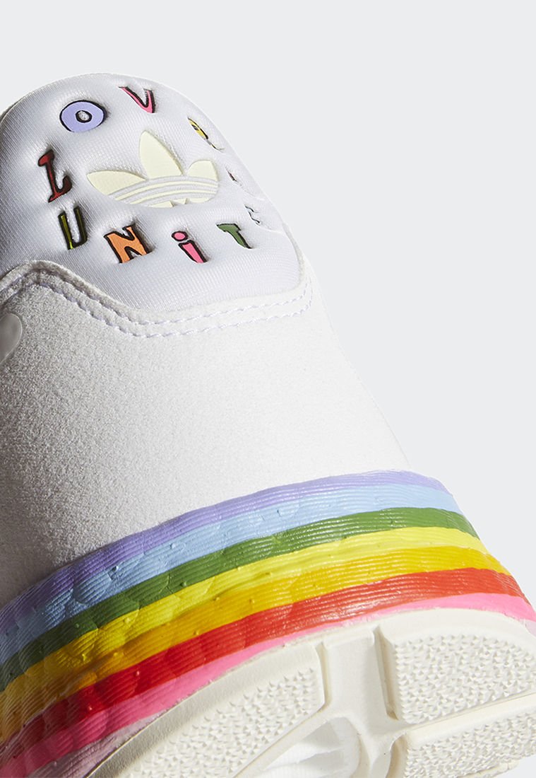 Tenis Lifestyle Blanco-Multicolor adidas Originals Zx 1K Boost