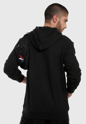 Buzo Negro-Blanco adidas Originals Trifolio